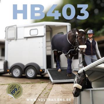 Ifor Williams HB403 Paardentrailer 1600kg HB-HBX-HBECO beschikbaar voor biedingen