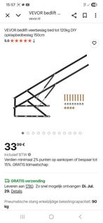 Bedlift 2x nieuw. 150cm en 120cm breed, Huis en Inrichting, Slaapkamer | Bedden, Ophalen, Nieuw
