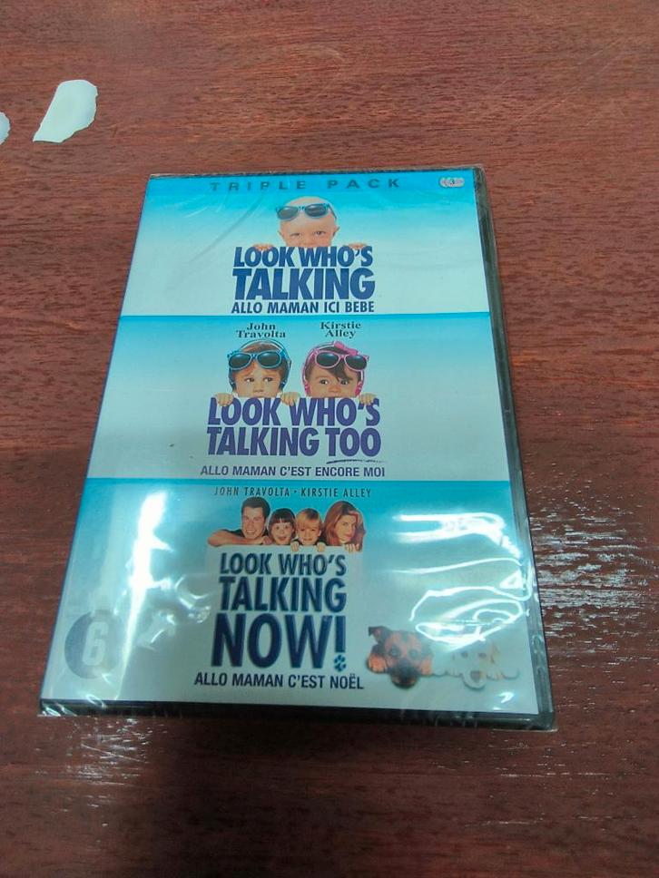 Look Who's Talking-trilogie (Nog in verpakking), CD & DVD, DVD | Comédie, Neuf, dans son emballage, Comédie romantique, Coffret