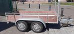 Aanhangwagen Dubbelasser 250x125, Auto diversen, Aanhangers en Bagagewagens, Ophalen, Gebruikt