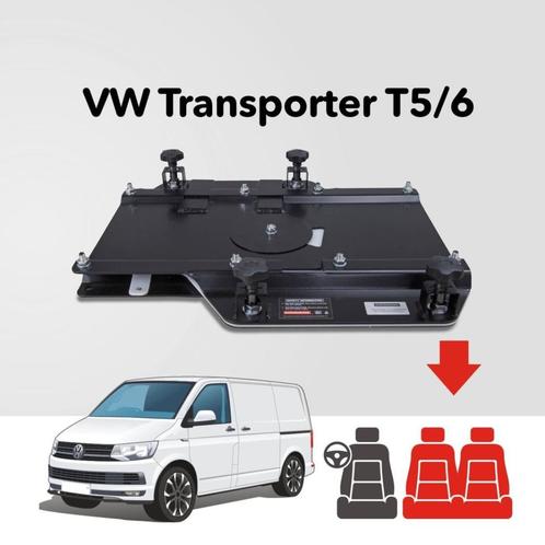 Dubbele swivel seat (draaizetel) Kiravans VW Transporter, Auto-onderdelen, Interieur en Bekleding, Volkswagen, Nieuw, Ophalen
