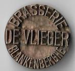 Unieke oude stempel BRASSERIE DE VLIEGER  BLANKENBERGHE, Ophalen of Verzenden