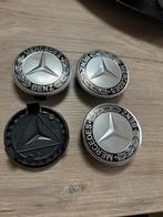 4 Mercedes naafdoppen, Auto diversen, Wieldoppen, Ophalen, Zo goed als nieuw