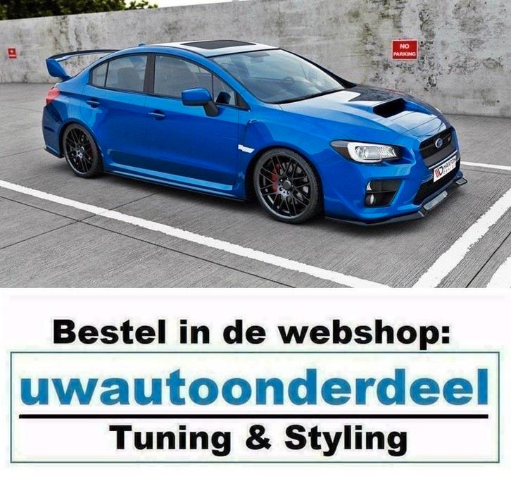 Spoiler Lip Splitter Voor Subaru Impreza STI WRX MK4 Facelif, Auto diversen, Tuning en Styling, Verzenden