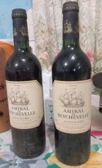 2 flessen rode wijn amiral de beychevelle saint-julian 2000, Verzamelen, Verzenden, Rode wijn, Vol