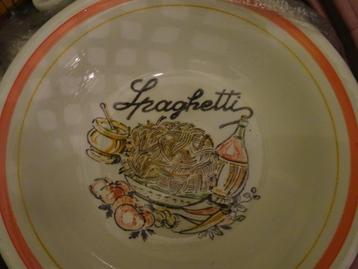 7 delig spaghetti servies, Enlèvement