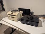 2 Printers Brother DCP-7055 (laser) Canon ip7250 (inkjet), Computers en Software, Printers, Ophalen, Kopieren, Gebruikt, Canon