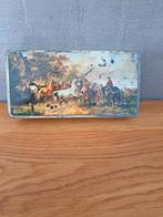 vintage tinnen doos, Antiek en Kunst, Ophalen of Verzenden