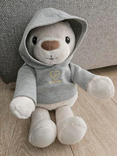 Peluche avec appareil bruit blanc whisbear, Kinderen en Baby's, Speelgoed | Knuffels en Pluche, Zo goed als nieuw, Ophalen
