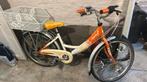 Meisjesfiets / schoolfiets, met mand, tot ~12y, Fietsen en Brommers, Ophalen, Gebruikt, 24 inch, Handrem