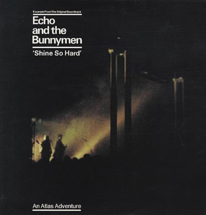 ECHO & THE BUNNYMEN - Shine So Hard * new wave 12" * 1981, Cd's en Dvd's, Vinyl | Rock, Zo goed als nieuw, Alternative, 12 inch
