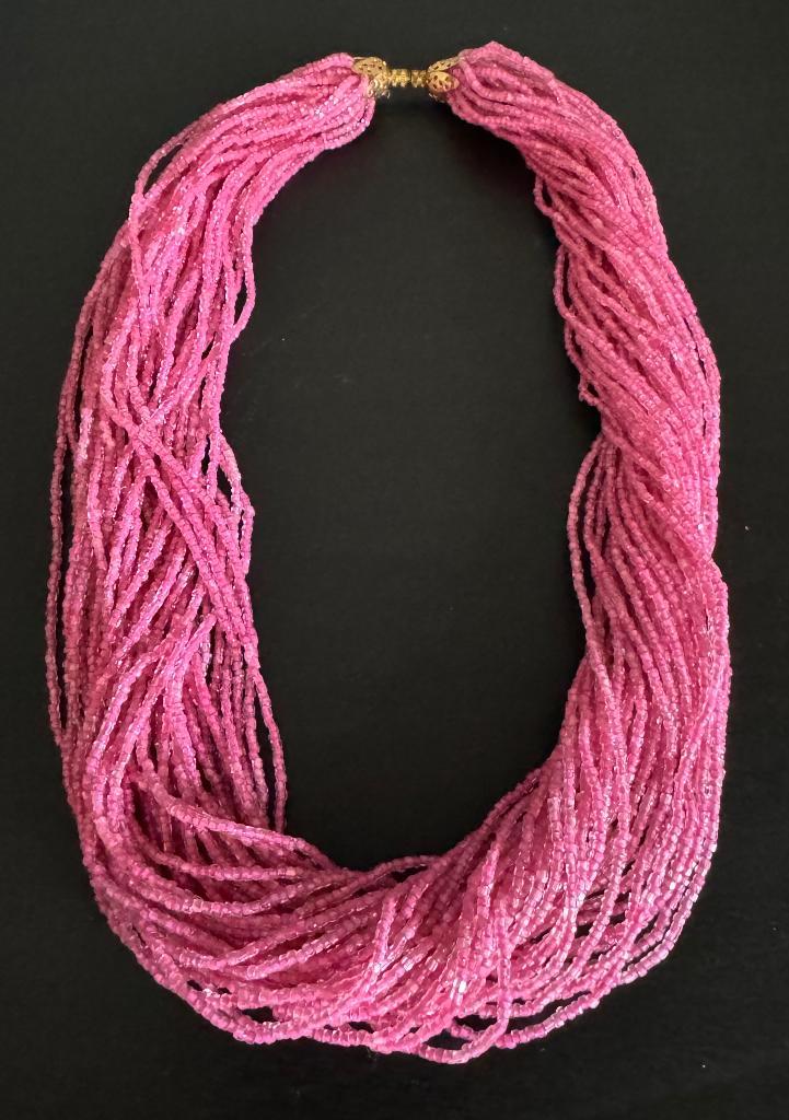 Vintage mode-sieradenketting uit 1970, Handtassen en Accessoires, Antieke sieraden, Ketting, Overige materialen, Ophalen of Verzenden