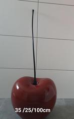 Decoratie Kers met lange steel, Ophalen of Verzenden, Zo goed als nieuw