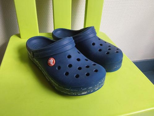 Blauwe Crocs maat 29/30 of maat C12, Kinderen en Baby's, Kinderkleding | Schoenen en Sokken, Gebruikt, Schoenen, Jongen of Meisje