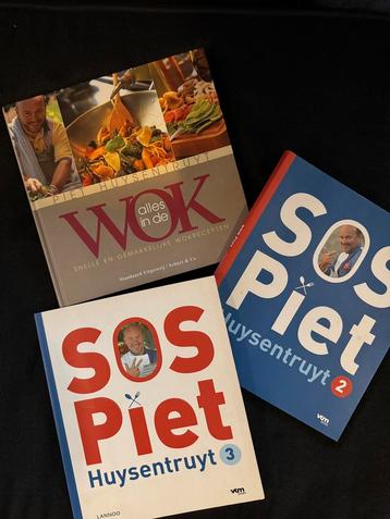 Lot kookboeken Piet Huysentruyt beschikbaar voor biedingen