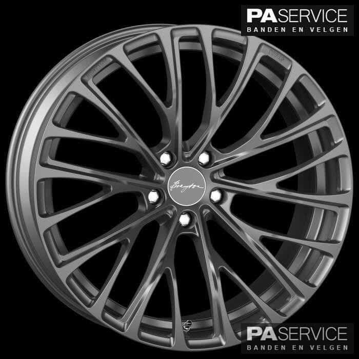 Nw 21 inch Breyton Topas Antraciet BMW X5 G05 X6 G06 breedse, Auto-onderdelen, Banden en Velgen, Banden en Velgen, Zomerbanden