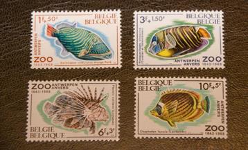 Postzegels België OBP 1470/73** beschikbaar voor biedingen