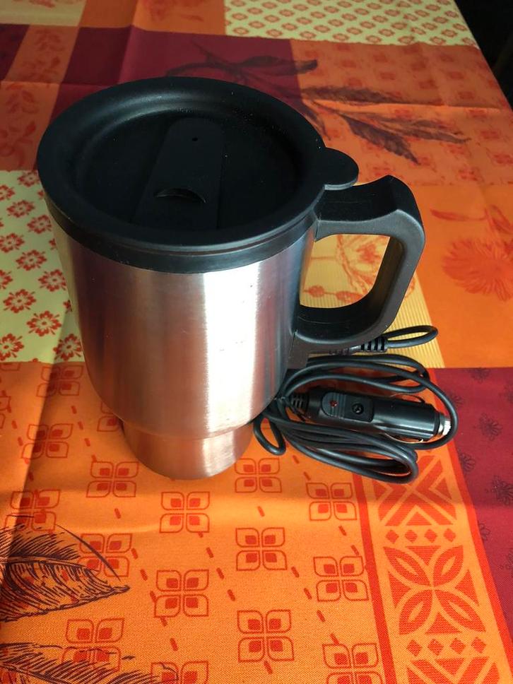 Insteekbeker - dubbelwandige isolatie -, Elektronische apparatuur, Waterkokers, Zo goed als nieuw, Inox