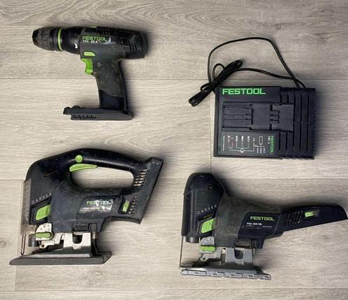 Lot machines Festool, Bricolage & Construction, Outillage | Scies mécaniques, Utilisé, Scie sauteuse, Scie sauteuse, Moins de 600 watts