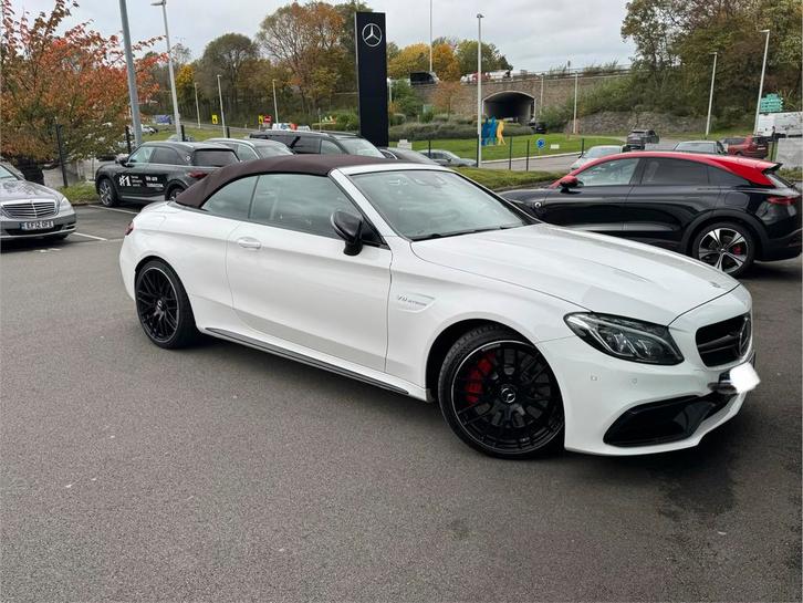 C63s AMG EDITION 1 CAB.Full OPS.21”, Auto's, Mercedes-Benz, Particulier, C-Klasse, 360° camera, Achteruitrijcamera, Adaptieve lichten
