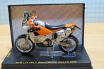Fabrizio Meoni KTM 950 LC8 Dakar 2002 1:24 IXO, Ophalen of Verzenden, Nieuw, Motor, Overige merken