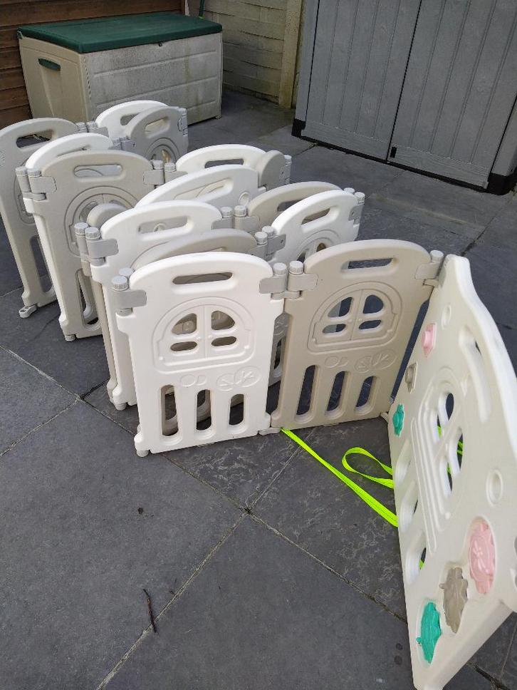 KINDER BOX van PVC, Kinderen en Baby's, Babyparken, Zo goed als nieuw, Vierkant, Ophalen