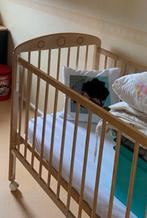 Babybedje met matras, hoes en babybedbeschermer, Kinderen en Baby's, Ophalen, Gebruikt, 70 tot 85 cm, 140 tot 160 cm