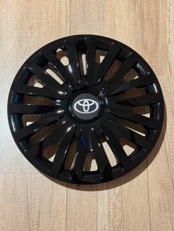 Zwarte Toyota Aygo - Wieldoppen set - 14 inch Nieuw In Doos!
