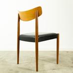 Prachtige set vintage stoelen (6), Gebruikt, Zwart, Vintage, Hout
