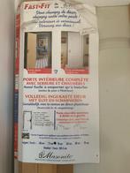 Porte intérieure en bois - largeur: 78cm, hauteur 201,5cm, Bricolage & Construction, Neuf, Porte intérieure, Enlèvement, Moins de 80 cm