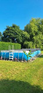 A vendre piscine Laghetto 8m/4m accessoires au complet, Gebruikt, 300 cm of meer, Rechthoekig, Ophalen