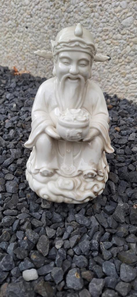 Antiek Chinees Dehua porseleinen beeld., Antiek en Kunst, Antiek | Porselein, Ophalen of Verzenden