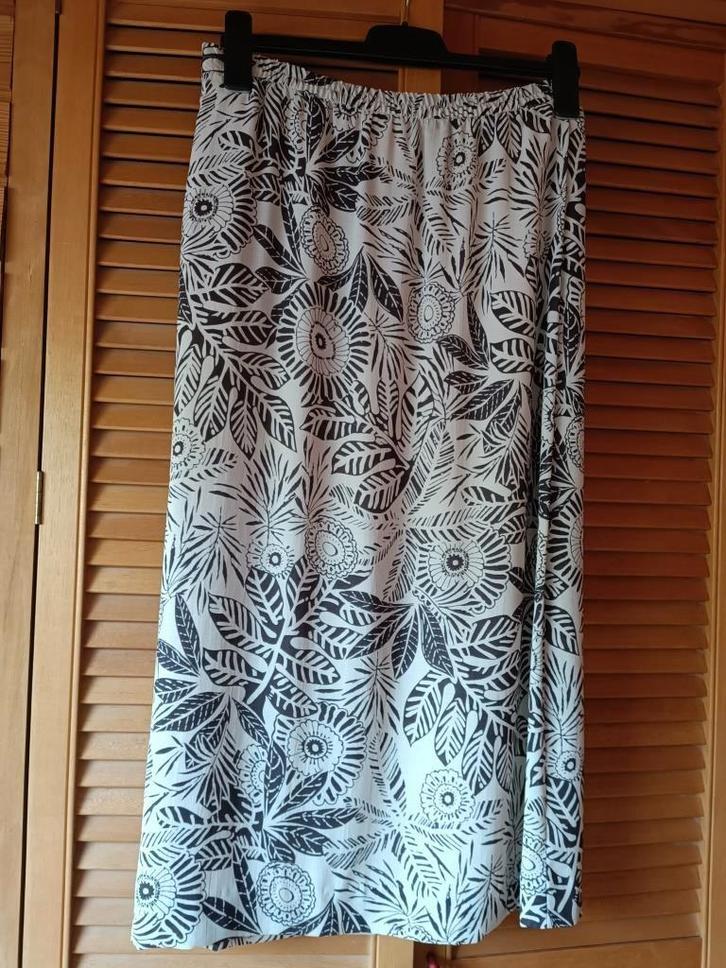 Gevoerde wikkelrok, EASTEX zijdelingse trekhaak - Maat 40, Kleding | Dames, Rokken, Gedragen, Maat 38/40 (M), Wit, Onder de knie