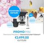 MAI. TM6+  CUTTER+ SENSOR.    1499 €. 0475 429 420, Electroménager, 2 à 3 litres, 3 vitesses ou plus, Enlèvement ou Envoi, Neuf