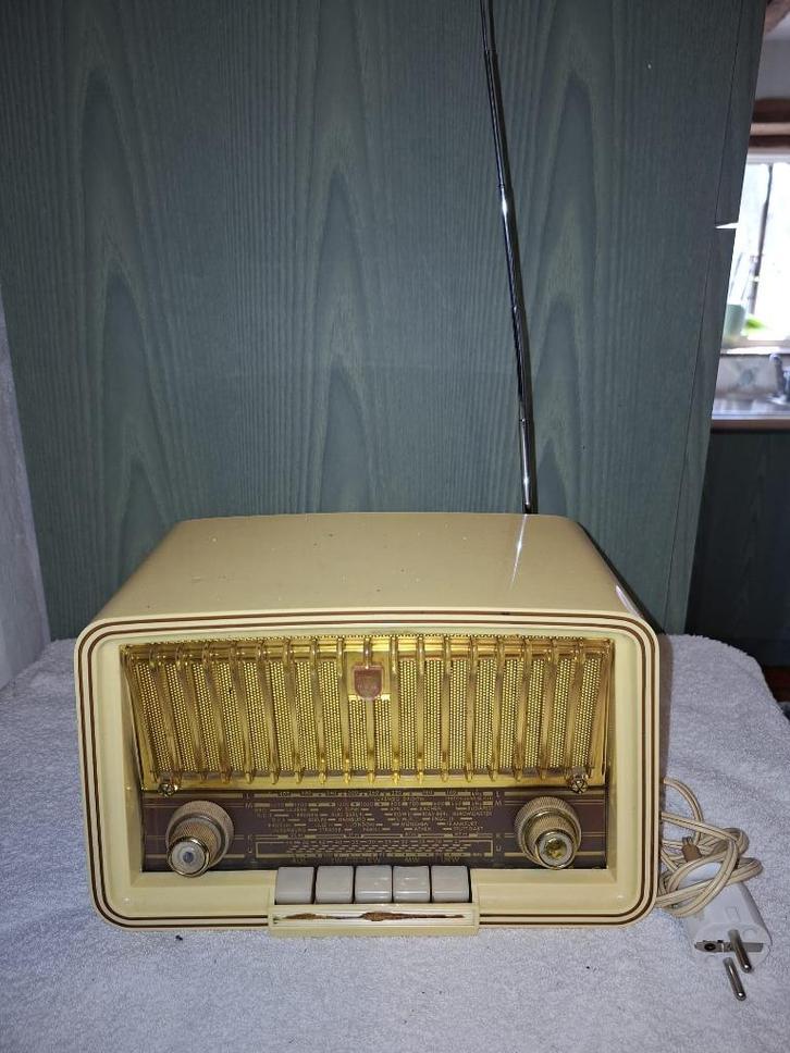 oude bacelieten radio Philips, jaren 1960, Antiek en Kunst, Curiosa en Brocante, Ophalen of Verzenden