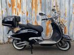 Nieuwe elektrisch E-Classic scooter blinkend zwart in A of B, Fietsen en Brommers, Scooters | Vespa, Nieuw, 50 cc, Ophalen of Verzenden