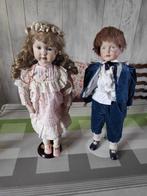 porseleinen poppen replica antieke pop kammer - reinhardt, Verzamelen, Poppen, Ophalen of Verzenden, Gebruikt, Pop