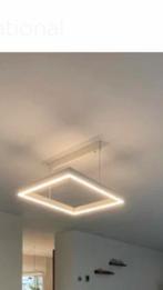 Moderne luster led, Huis en Inrichting, Lampen | Plafondlampen, Ophalen of Verzenden, Metaal, Zo goed als nieuw