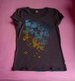 Donkergrijs T-shirt turquoise groen geel QS by S. Oliver MtS, Vêtements | Femmes, T-shirts, Enlèvement ou Envoi, Taille 36 (S)