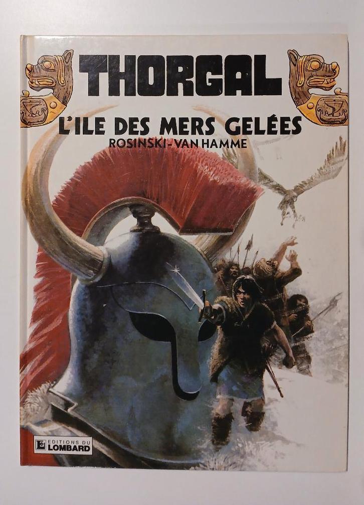 BD Thorgal 2 L'île des mers gélées Rosinski Van Hamme, Boeken, Stripverhalen, Zo goed als nieuw, Eén stripboek, Ophalen of Verzenden