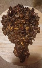 Masker van Bacchus, Antiquités & Art, Antiquités | Bronze & Cuivre, Enlèvement ou Envoi