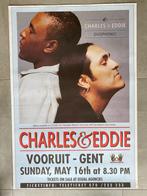 Poster Charles & Eddie in Vooruit Gent, Verzamelen, Ophalen of Verzenden, Zo goed als nieuw