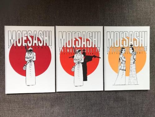 Bert van der Meij Moesashi 1-3 LUXE (75 ex.) 1991 Sherpa, Boeken, Stripverhalen, Nieuw, Complete serie of reeks, Ophalen of Verzenden