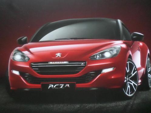 Peugeot RCZ-R RCZ R 270 PK 2013 Brochure - FRANS, Boeken, Auto's | Folders en Tijdschriften, Peugeot, Verzenden