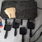Steengril en raglette, Elektronische apparatuur, Grillplaten, Ophalen, Gebruikt, Steengrill