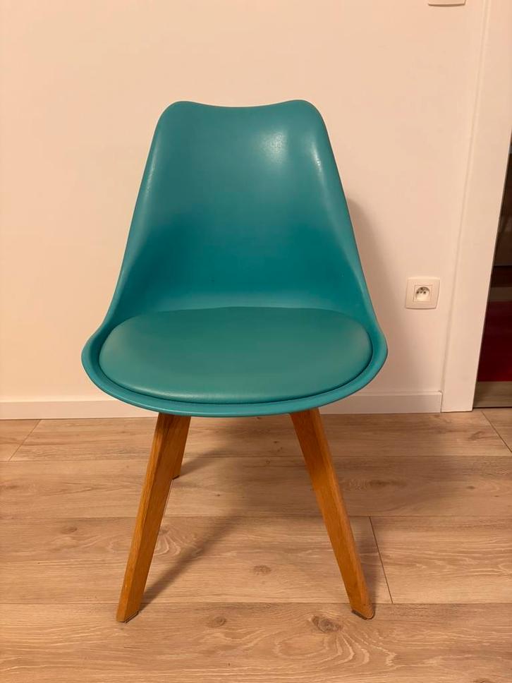 Vier keukenstoelen, Huis en Inrichting, Stoelen, Gebruikt, Vier, Ophalen