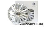 Volkswagen Wieldeksel set 15 inch (4x) (YTI zilver) Originee, Verzenden, Nieuw