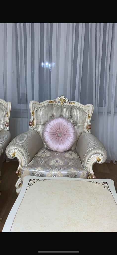 Zetels barok 2.800 2x3 zit en 2 ztels van 1, Huis en Inrichting, Zetels | Zetels en Chaises Longues, Zo goed als nieuw, Ophalen