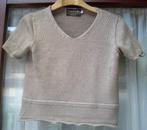 Kort bruin truitje van Caroline Biss maat 38, Taille 38/40 (M), Enlèvement ou Envoi, Brun, Porté