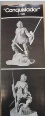 POSTE MILITAIRE KD/7 CONQUISTADORES 1530  90mm, Ophalen of Verzenden, Nieuw, Figuur of Figuren